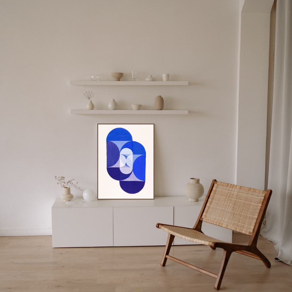 Key Blue (from series, the Mathematical Basis of the Arts)