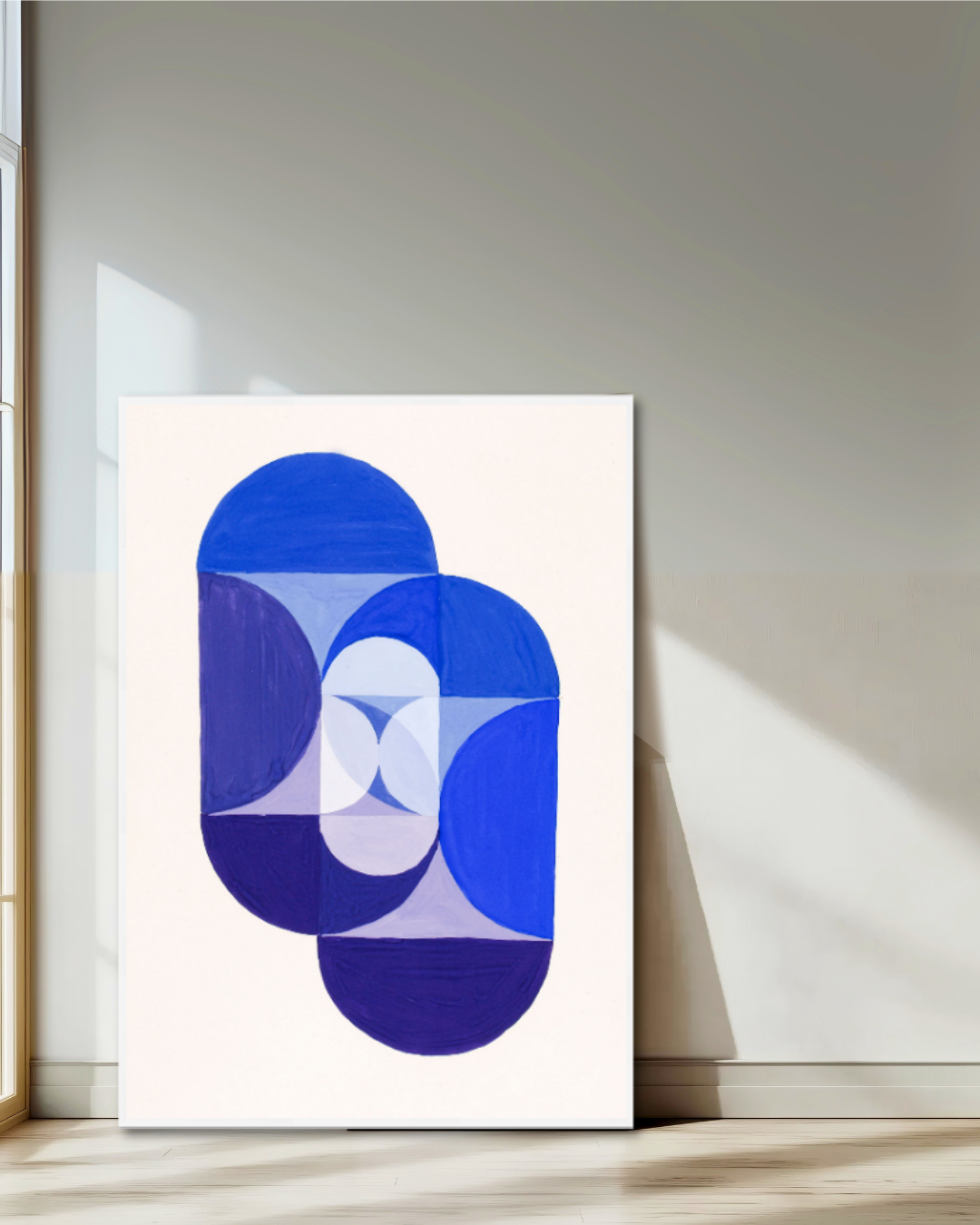 Key Blue (from series, the Mathematical Basis of the Arts)