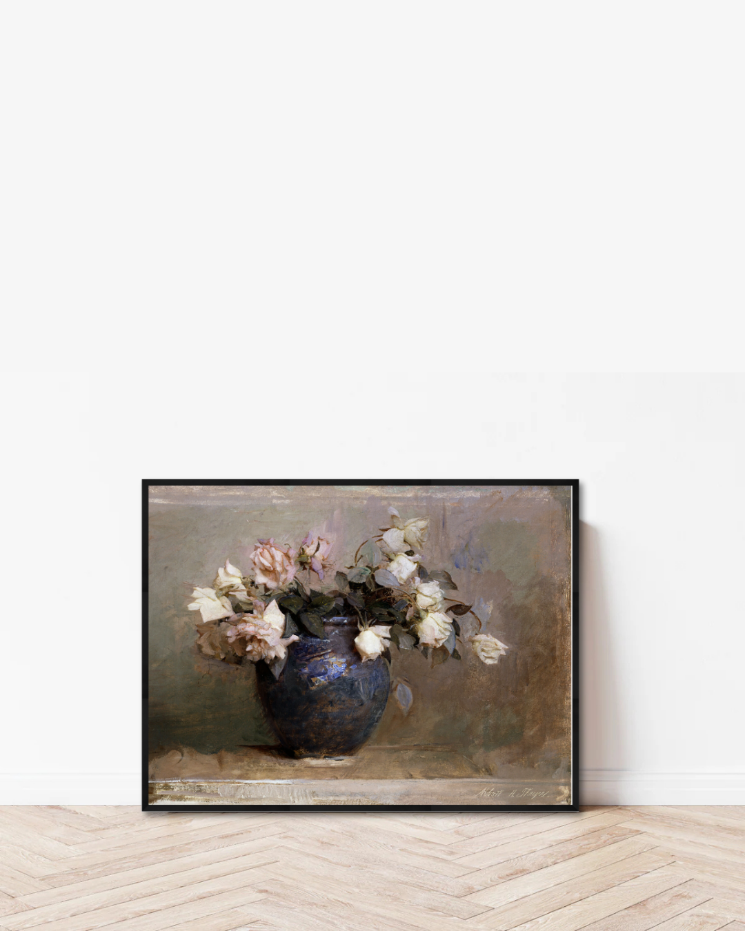Abbott Thayer – Roses (1890)
