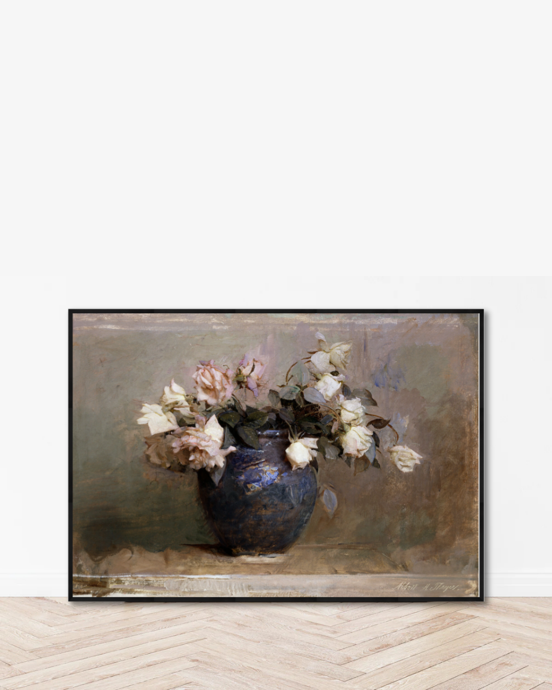 Abbott Thayer – Roses (1890)