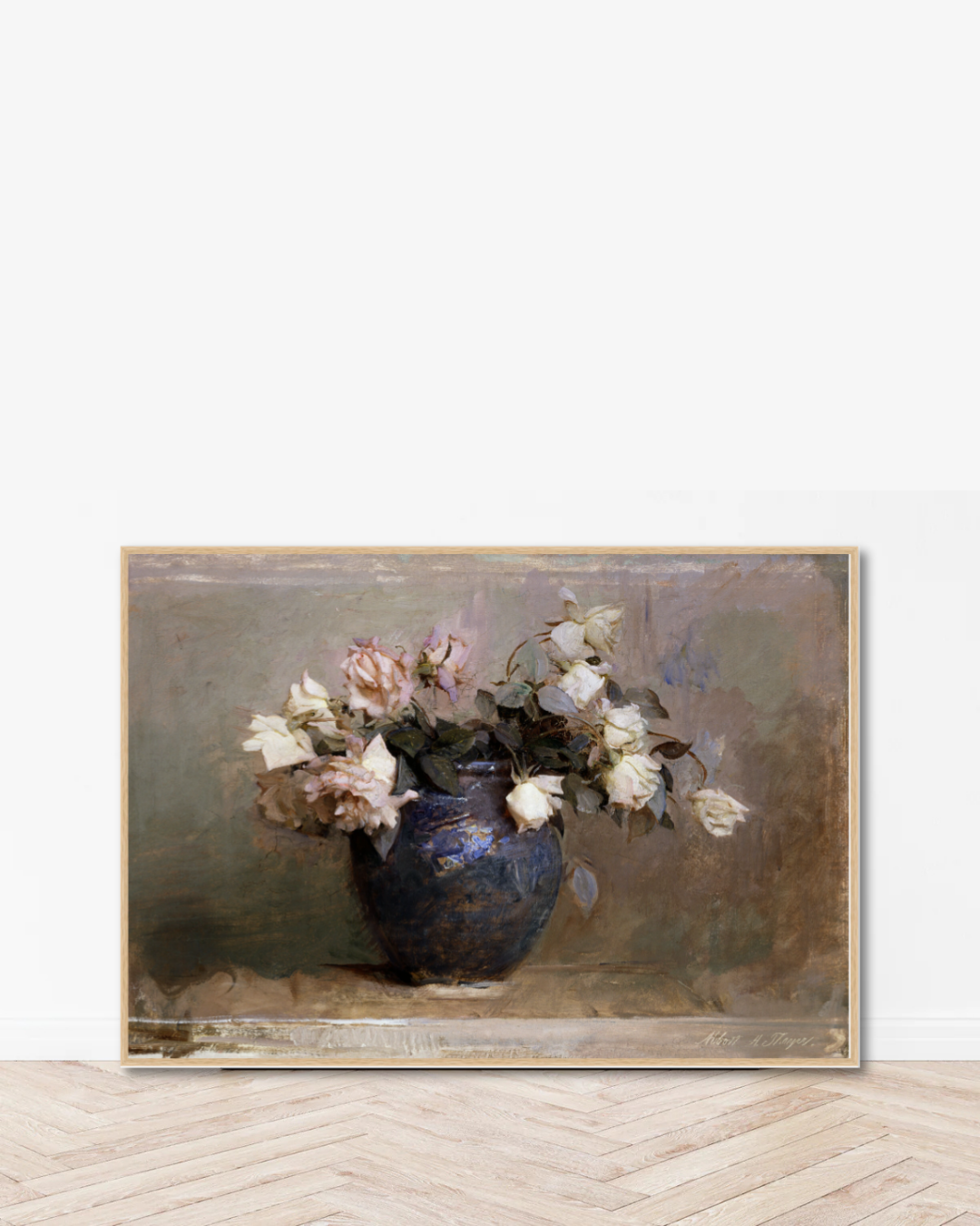 Abbott Thayer – Roses (1890)