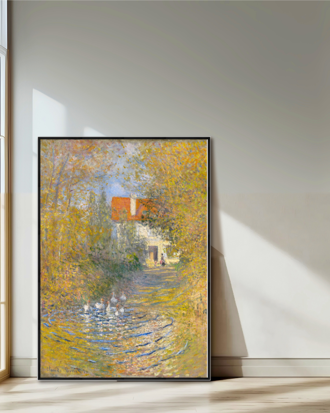Claude Monet's The Geese