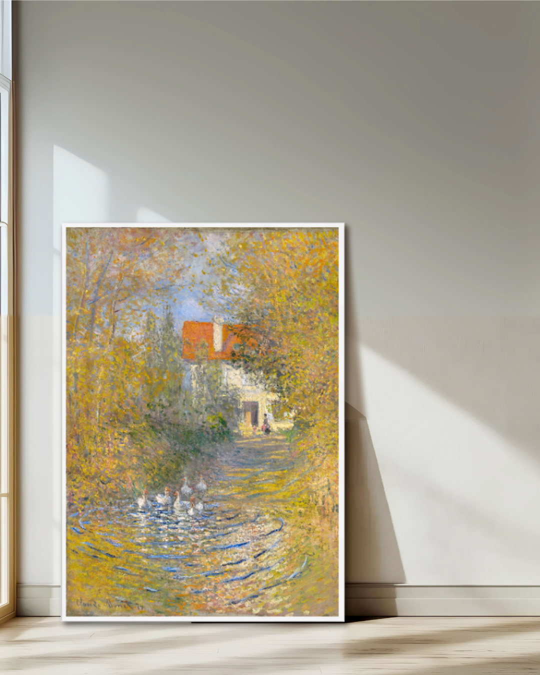 Claude Monet's The Geese